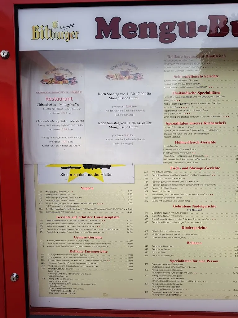 Menu_Dynastie China Restaurant_Arnsberg_immagine_2