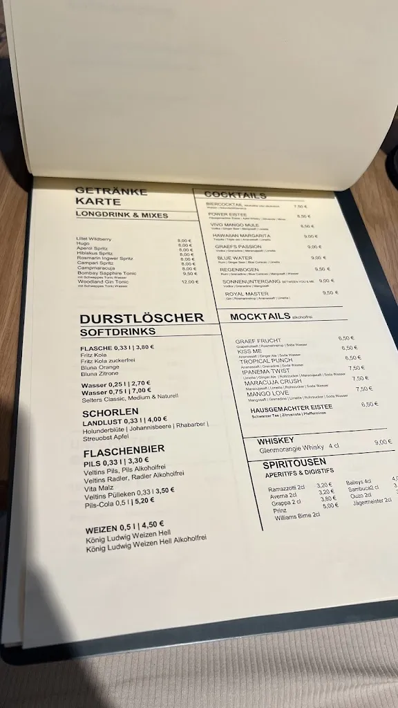 Menu_Bei Graefs Restaurant & Markenzentrum_Arnsberg_immagine_2