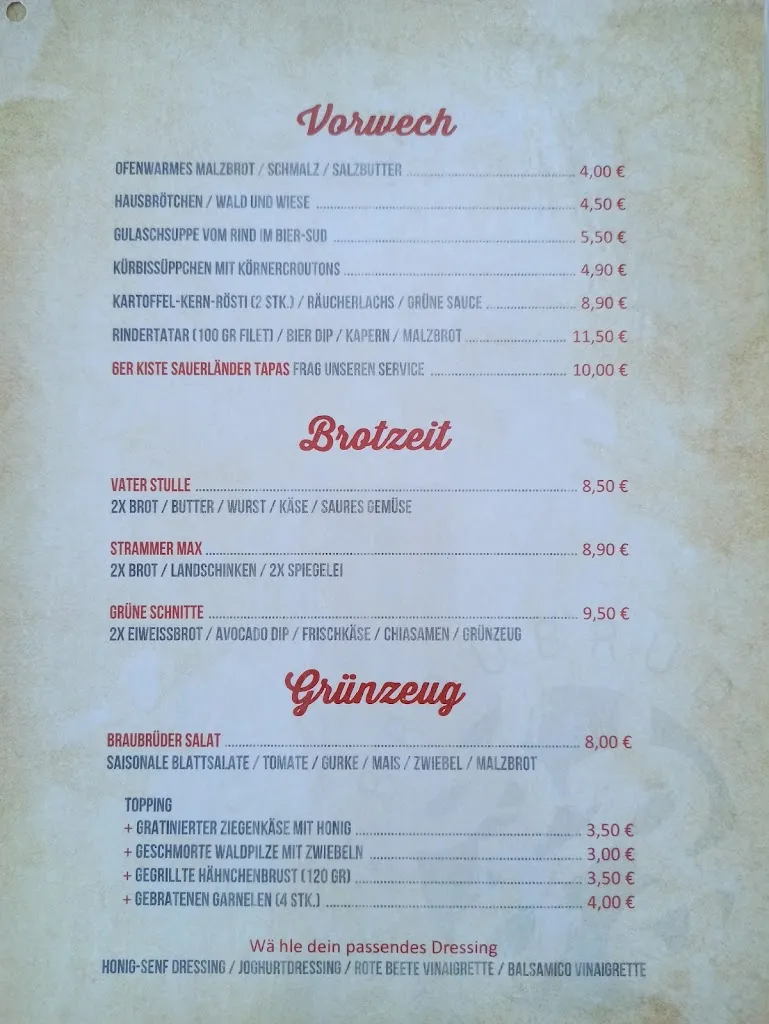 Menu_Braubrüder Arnsberg_Arnsberg_immagine_4