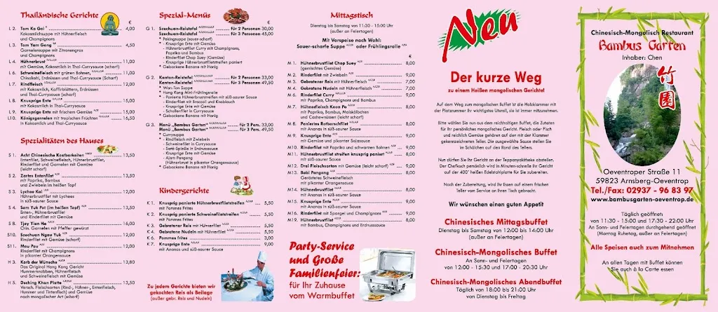 Menu_Bambus Garten - China Restaurant_Arnsberg_image_3