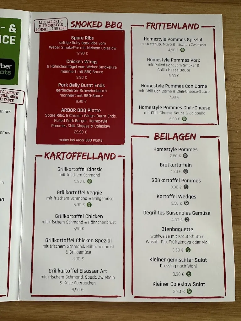 Menu_ARDOR - Burger & BBQ-Bistro_Remscheid_immagine_2