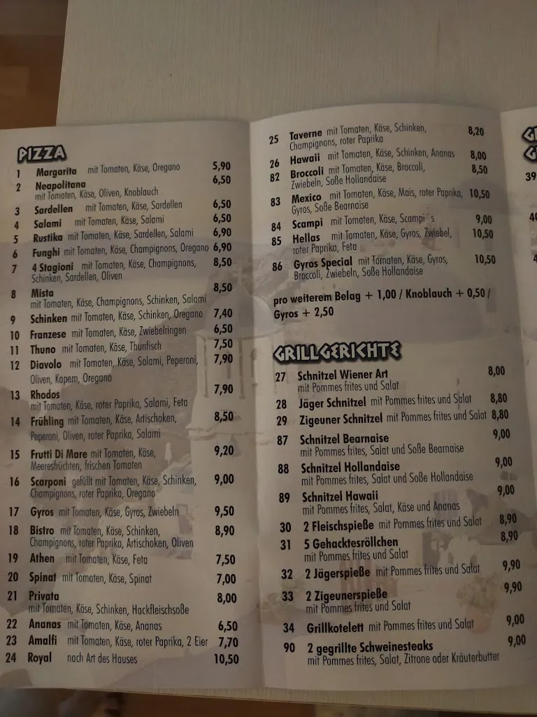 Menü_Pizzeria Grill am kreishaus beim Kosta... - Remscheid_Remscheid_Bild_4