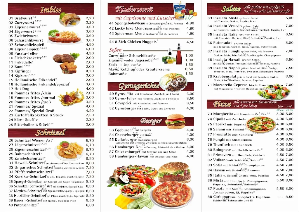 Menu_Pusztastube Rhede_Rhede_immagine_1