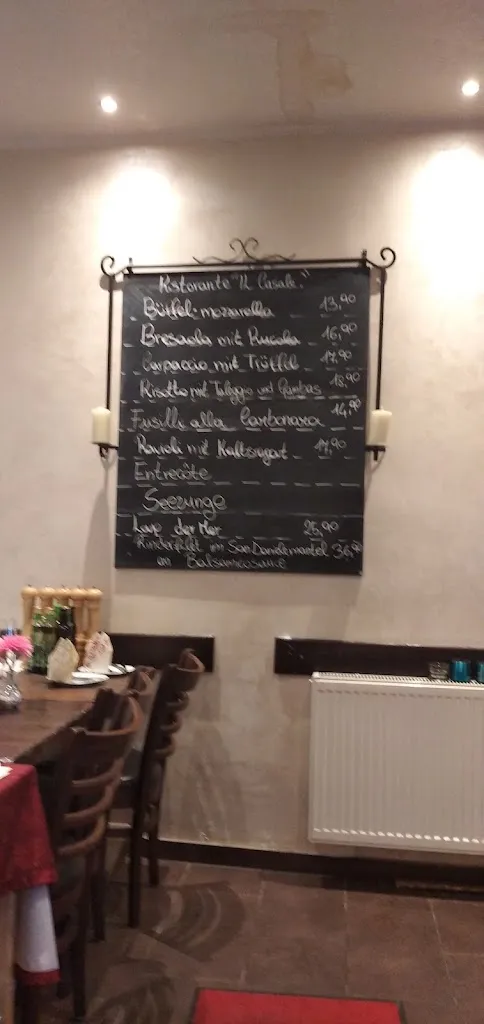 Menü_Ristorante Il Casale Rheinberg seit 2016_Rheinberg_Bild_2