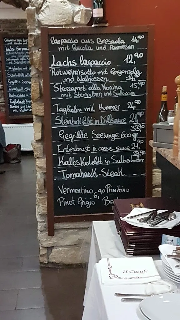 Menü_Ristorante Il Casale Rheinberg seit 2016_Rheinberg_Bild_3