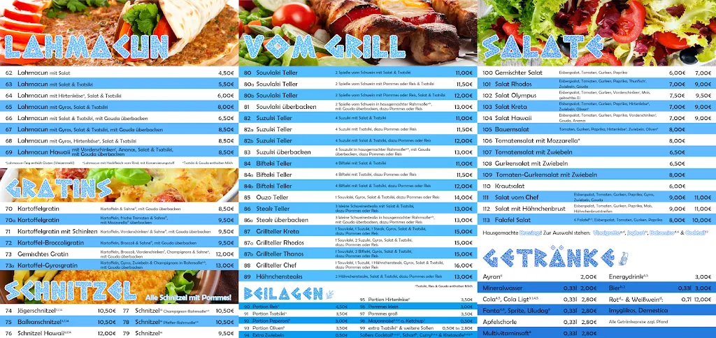 Menu_Kreta Schnell-Restaurant_Rheda-Wiedenbrück_immagine_1