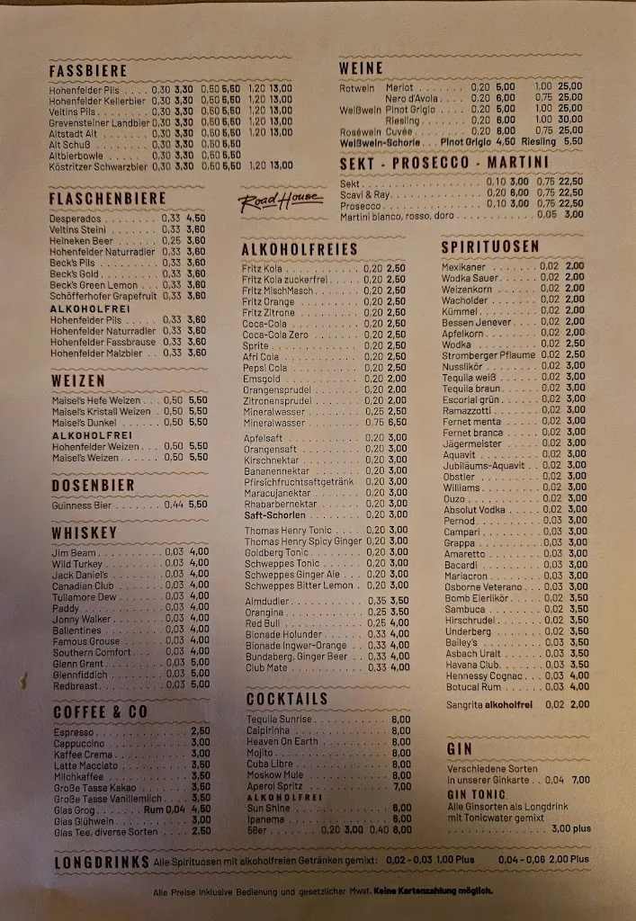 Menu_Road House_Rheda-Wiedenbrück_immagine_1