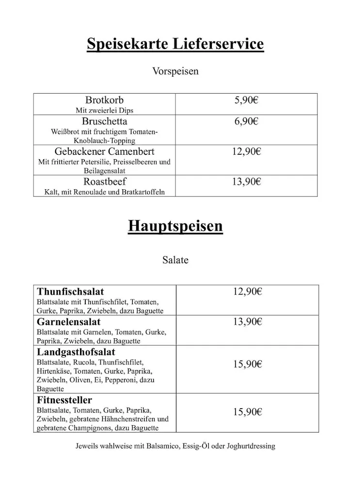 Menu_Landgasthof Rheda Hotel-Restaurant_Rheda-Wiedenbrück_immagine_2