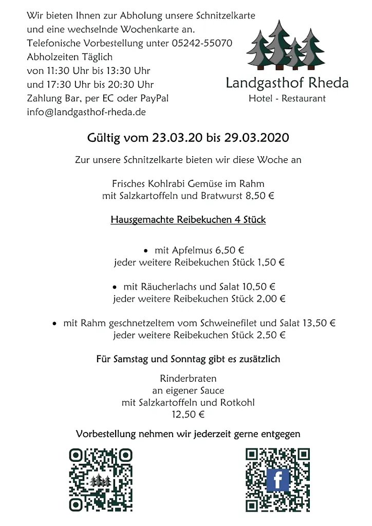 Menu_Landgasthof Rheda Hotel-Restaurant_Rheda-Wiedenbrück_immagine_4