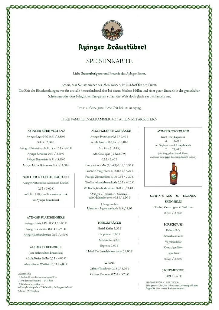 Menu_Ayinger Bräustüberl_Aying_image_1
