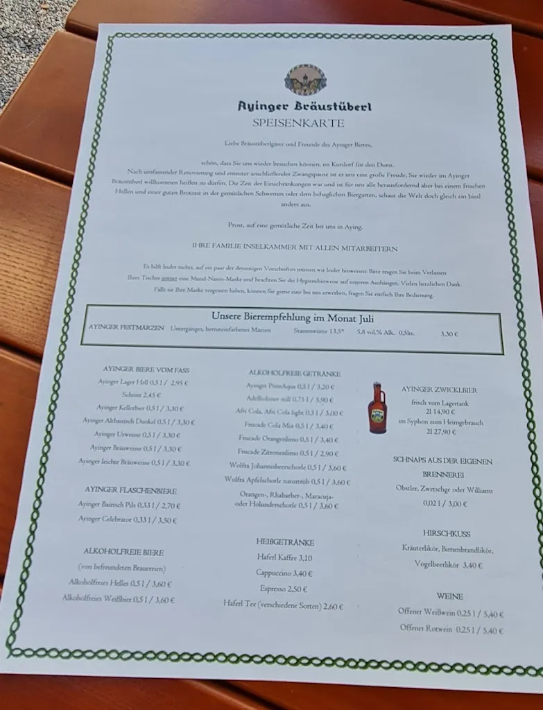 Menu_Ayinger Bräustüberl_Aying_image_3
