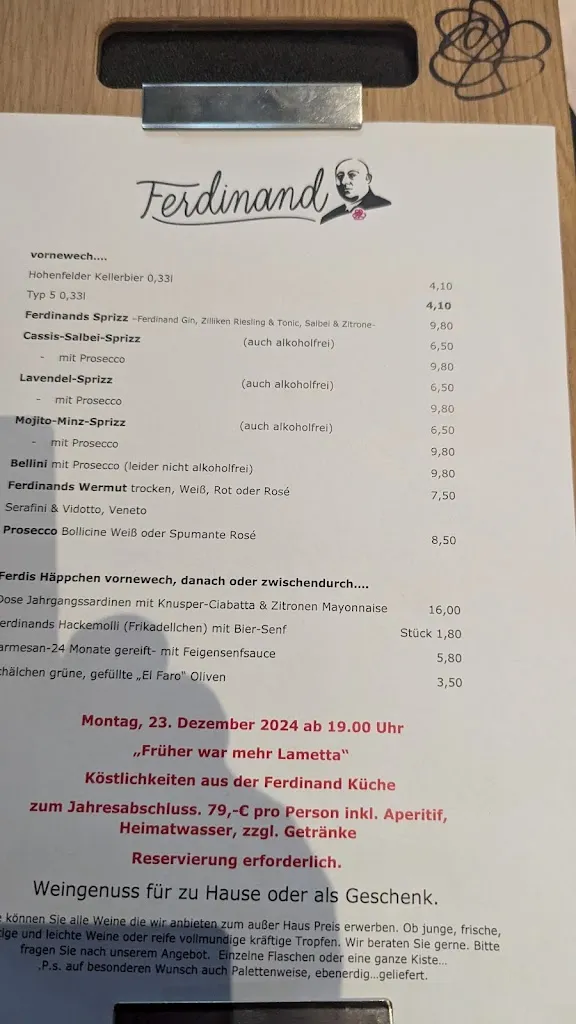 Menu_Gastwirtschaft Ferdinand Reuter_Rheda-Wiedenbrück_image_2