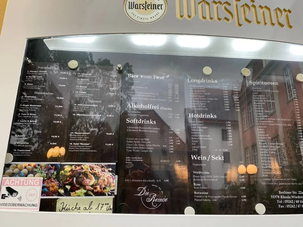 Menu_Die Remise Kneipe & Pub & Bar_Rheda-Wiedenbrück_image_2