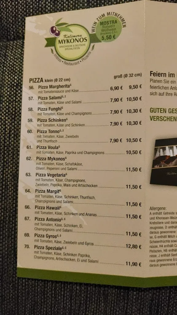 Menu_Kalimera Mykonos_Rheda-Wiedenbrück_image_4