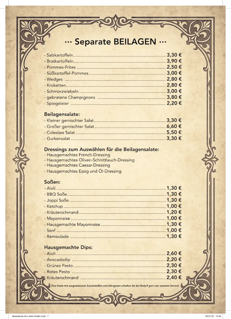Menu_Gaststätte Zum alten Graf_Rietberg_image_1