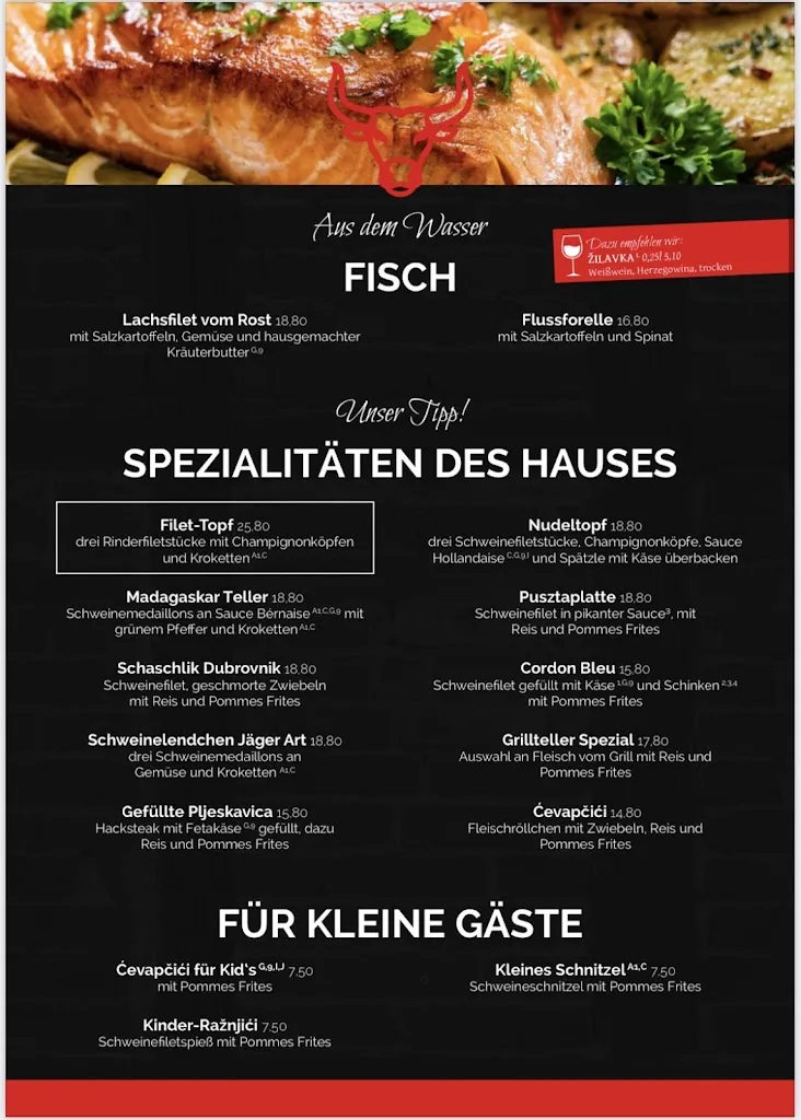 Menu_Steaks & Co. Marktstube Biergarten_Roetgen_immagine_1