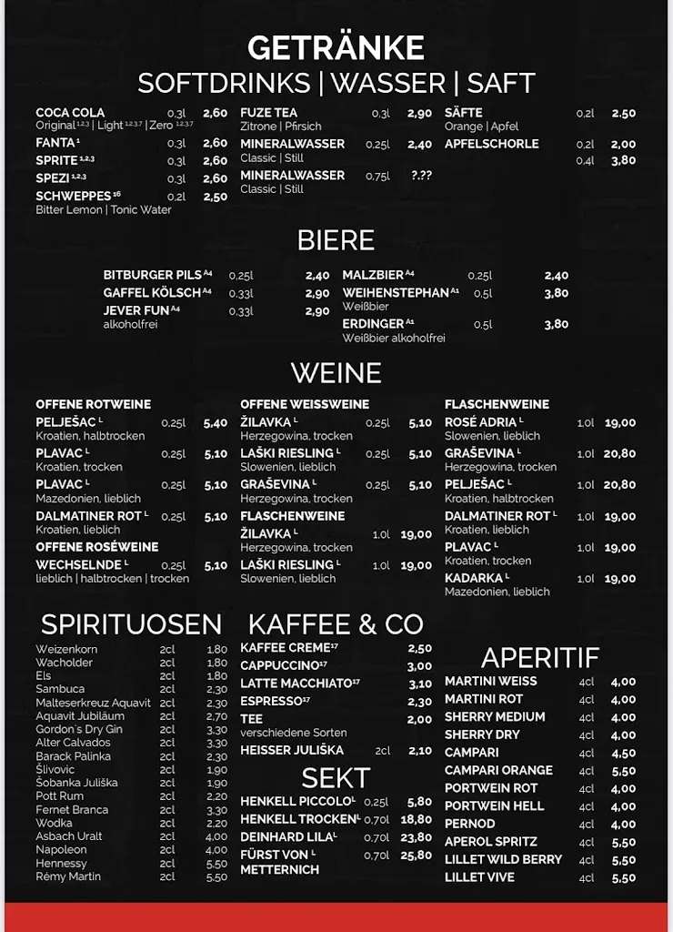 Menu_Steaks & Co. Marktstube Biergarten_Roetgen_immagine_2