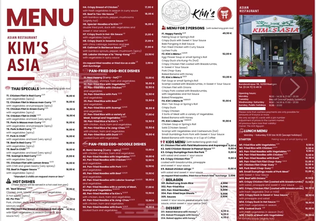 Menu_Kim’s Asia Restaurant Roetgen_Roetgen_image_3