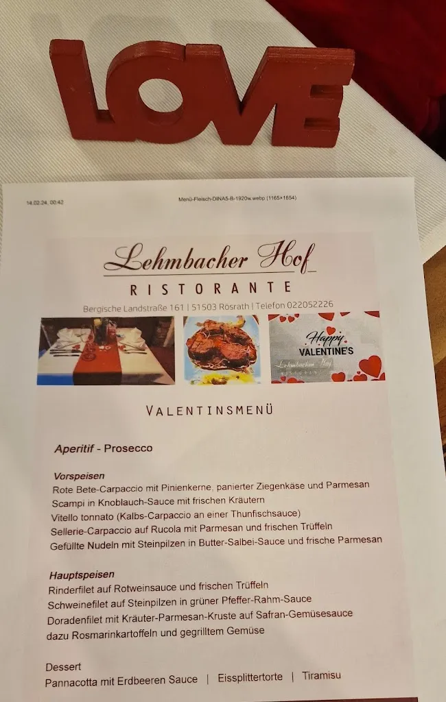Menu_Ristorante Lehmbacher Hof_Rösrath_image_1