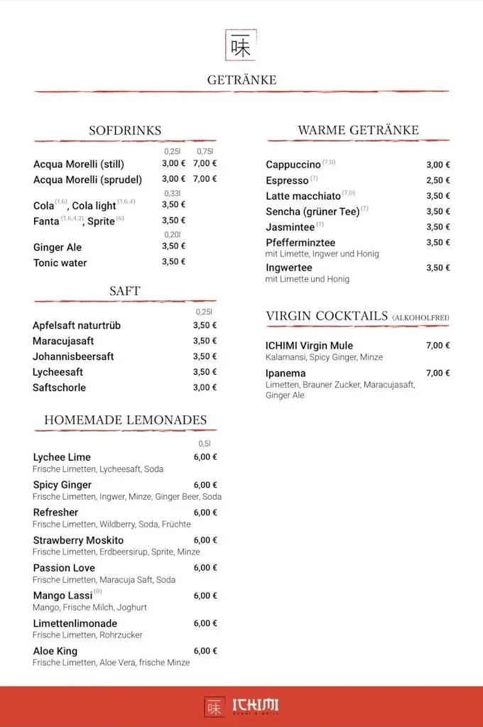 Menu_Ichimi Sushi & grill Rheine_Rheine_immagine_4