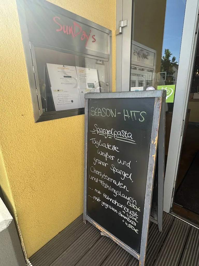 Menu_SunDays Cafe, Bar, Restaurant_Rheine_image_1