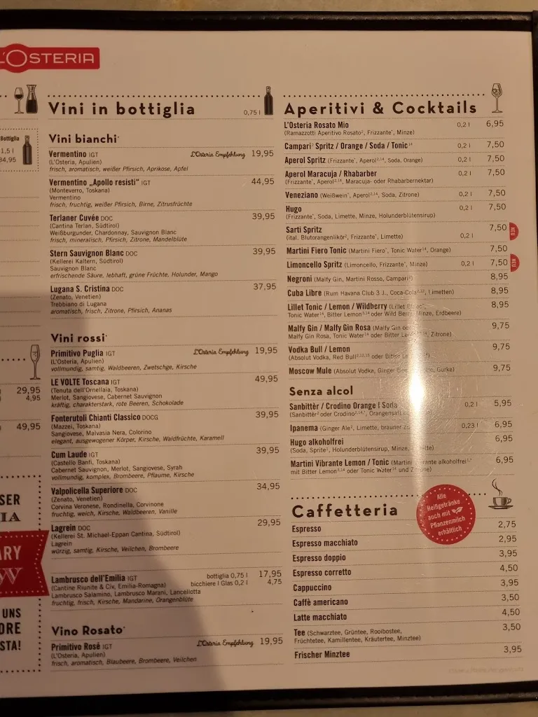 Menu_L’Osteria Rheine Heiliggeistplatz_Rheine_image_2