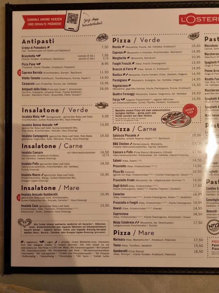 Menu_L’Osteria Rheine Heiliggeistplatz_Rheine_image_3