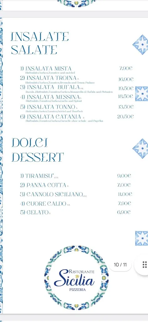 Menu_Ristorante Pizzeria Sicilia_Rheine_image_2
