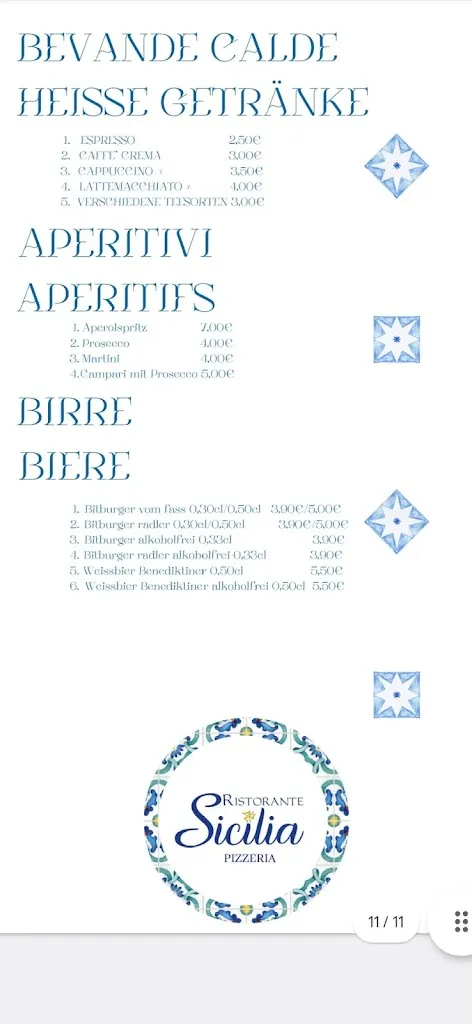 Menu_Ristorante Pizzeria Sicilia_Rheine_image_3