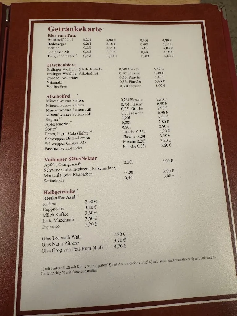 Menu_Gaststätte Bertling_Rheine_image_1