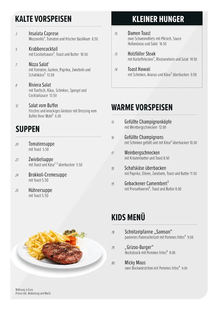 Menu_Restaurant Silberfuchs_Sassenberg_image_1