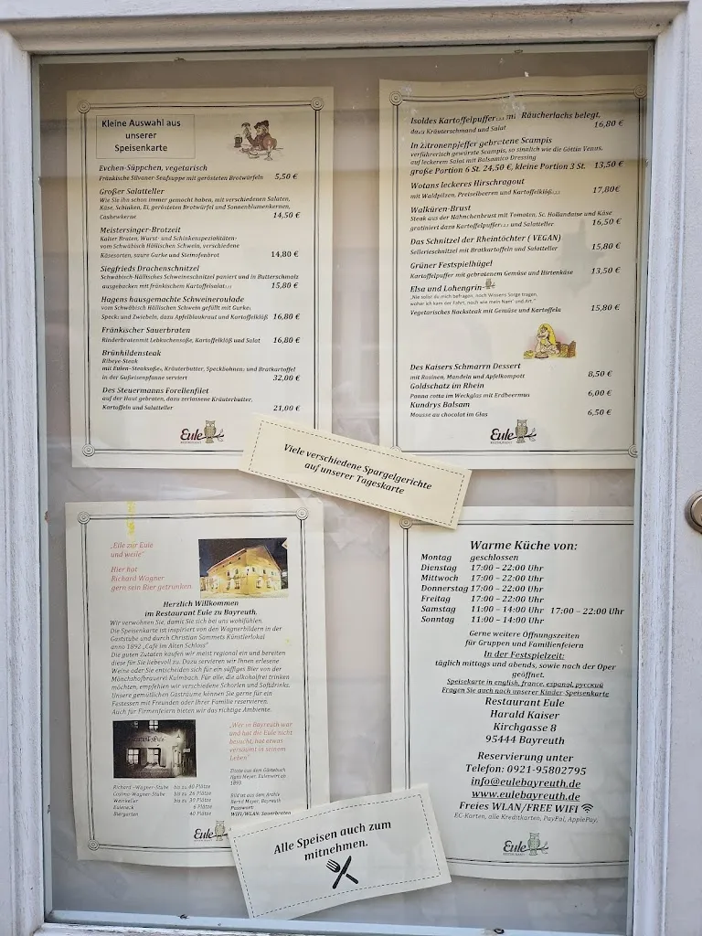 Menu_Restaurant Eule_Bayreuth_image_1