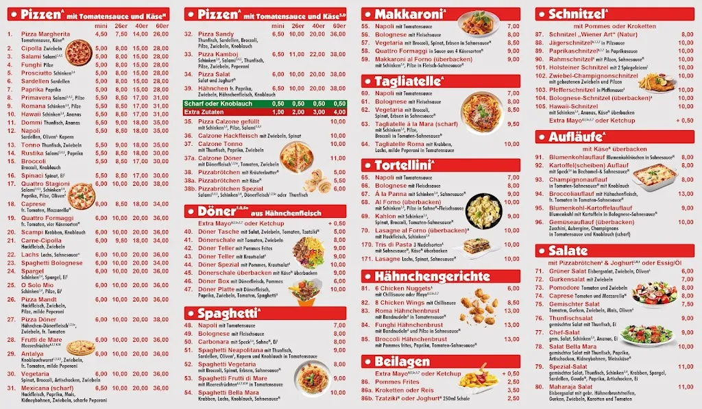 Menu_Pizzeria Mara_Schlangen_image_2