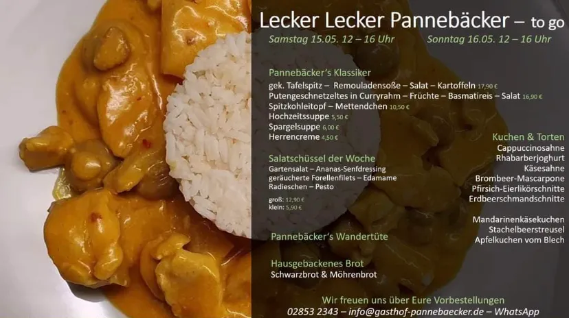 Menu_Gasthof Pannebäcker_Schermbeck_immagine_3