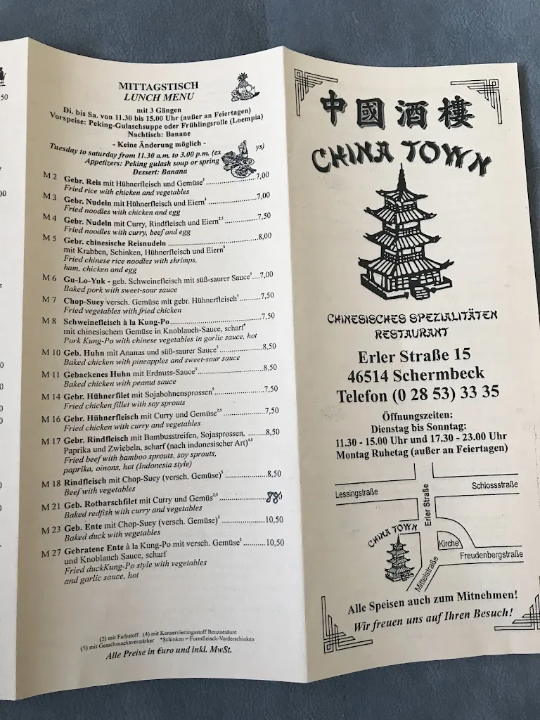 Menu_China Town_Schermbeck_immagine_2