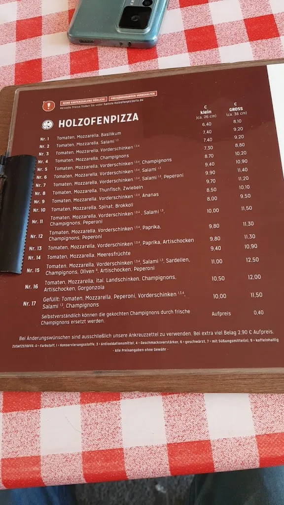 Menu_Hansls Holzofenpizzeria_Bayreuth_immagine_3