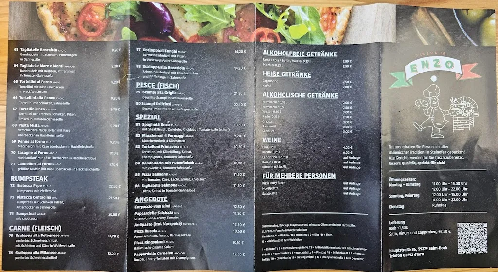 Menu_Pizzeria Enzo_Selm_image_1