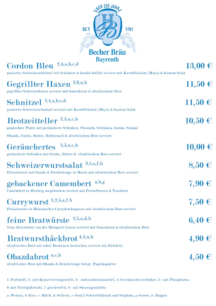 Menu_Becher Bräu e.K._Bayreuth_image_3