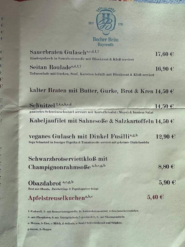 Menu_Becher Bräu e.K._Bayreuth_image_4