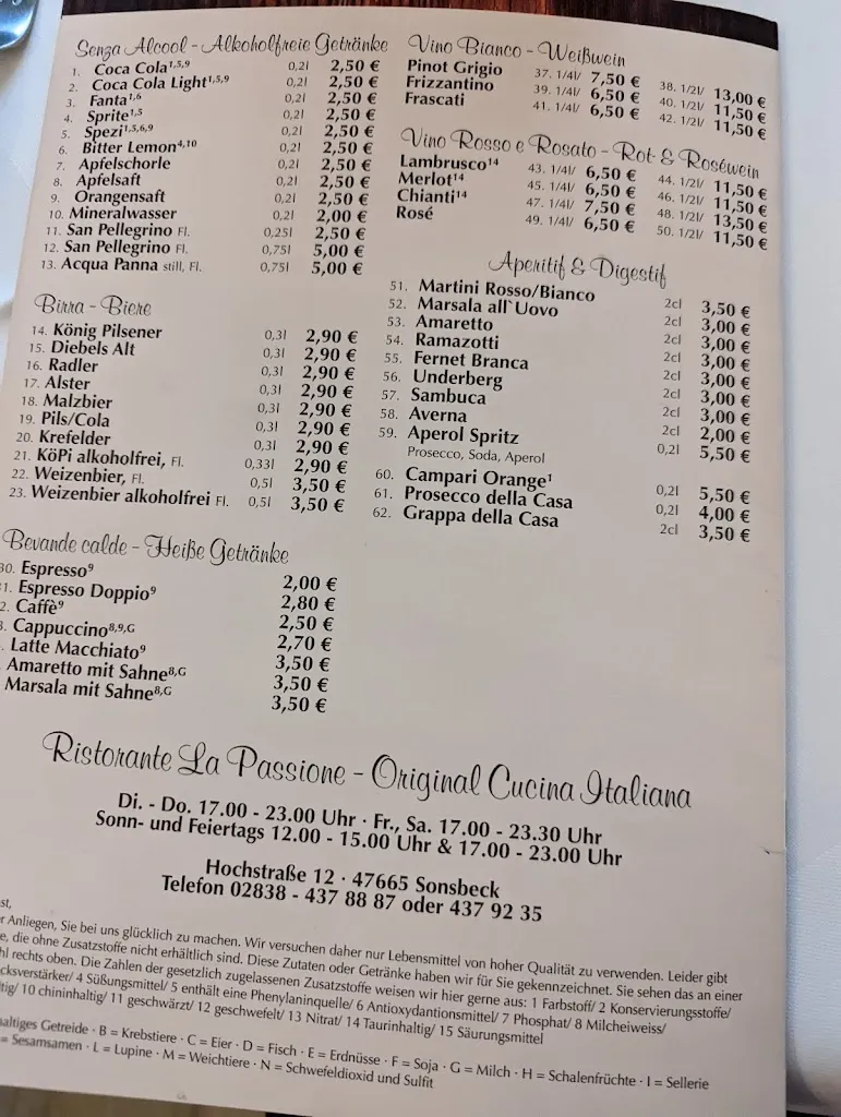 Menu_La Passione_Sonsbeck_image_3