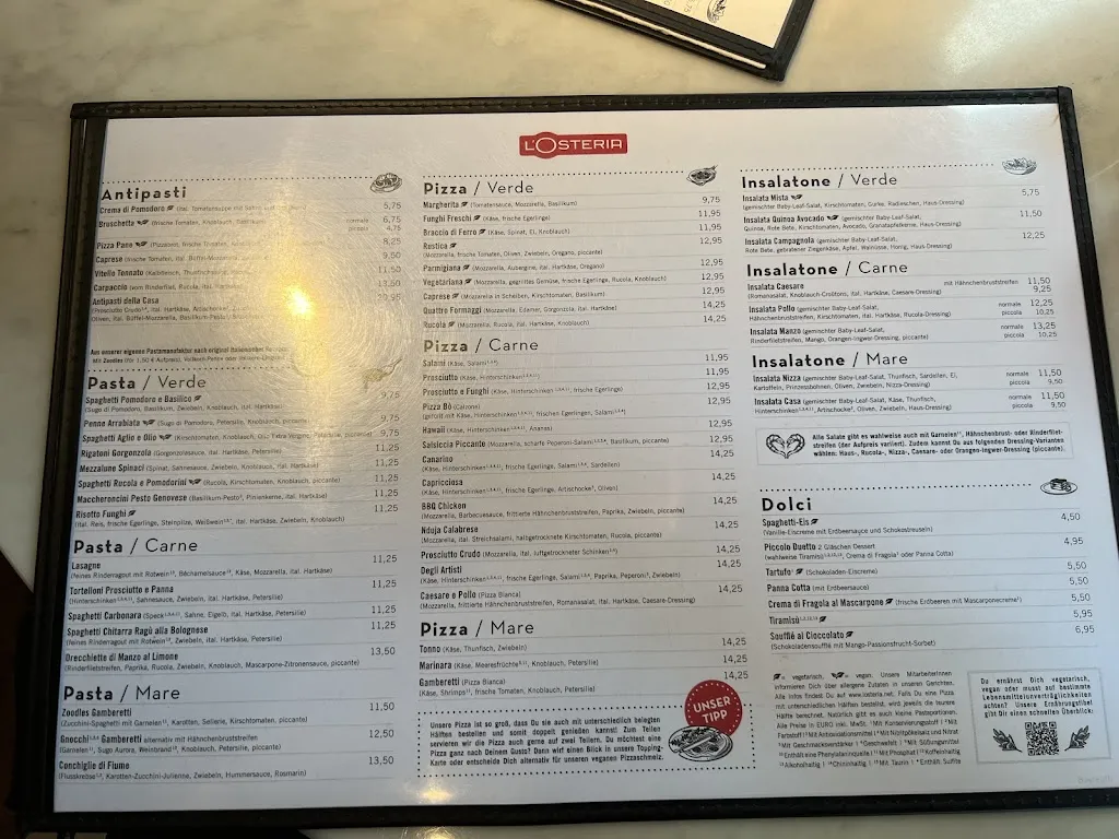 Menu_L'Osteria Bayreuth_Bayreuth_image_1