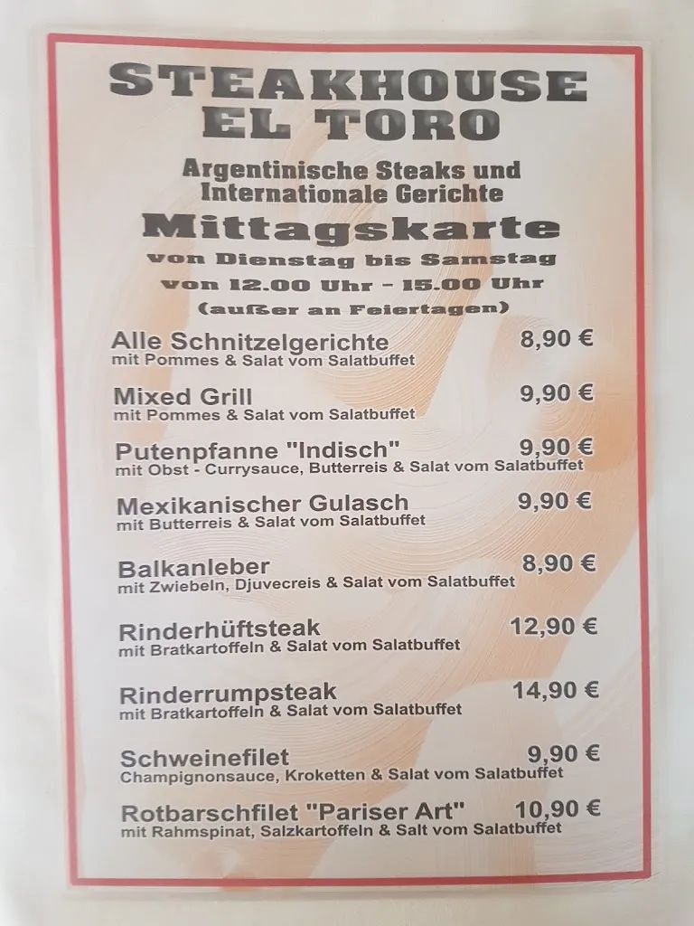 Menu_El Toro Steakhaus_Straelen_image_1