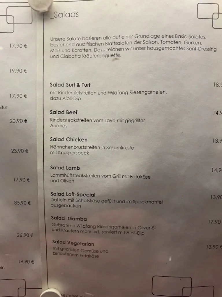 Menu_Loft Steakhouse & Bar_Gersthofen_image_2