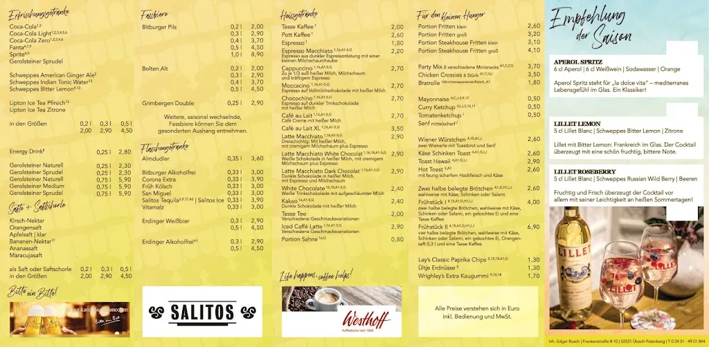 Menu_Kaiser Karl Inh. Edgar Busch_Übach-Palenberg_image_1