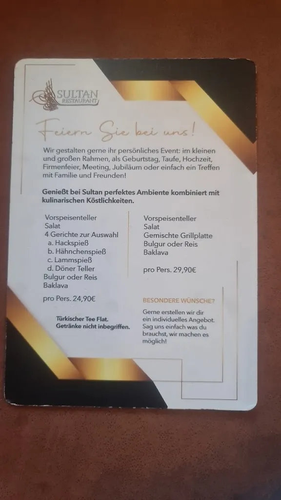 Menu_Sultan Restaurant_Übach-Palenberg_image_1