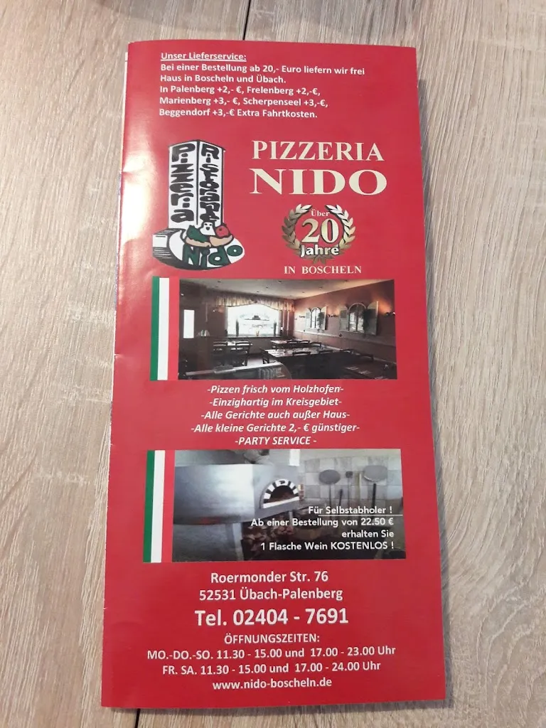 Menu_Pizzeria Nido_Übach-Palenberg_immagine_3