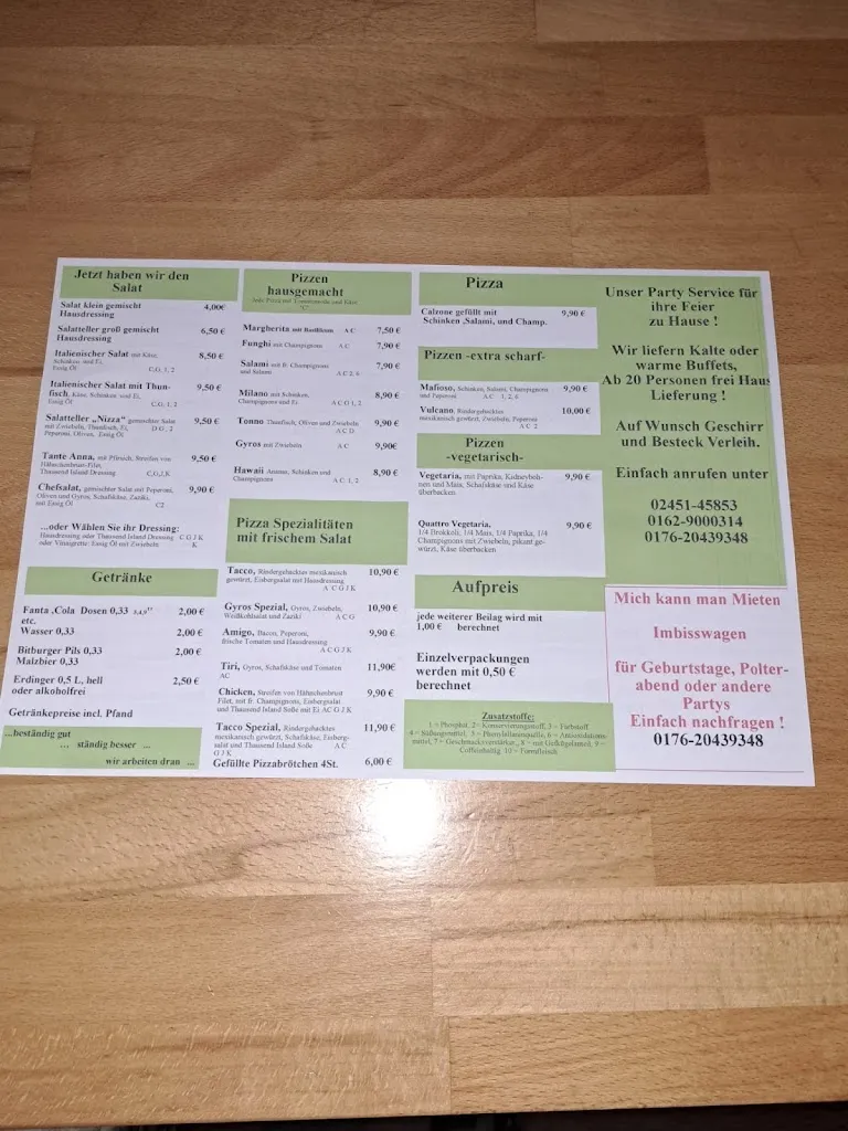 Menu_Leon Restaurant - Imbiss - Partyservice - Imbisswagen_Übach-Palenberg_image_1