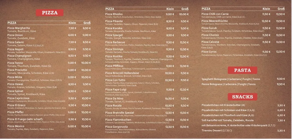 Menu_Pizzeria Nino-Marcelino_Übach-Palenberg_immagine_2