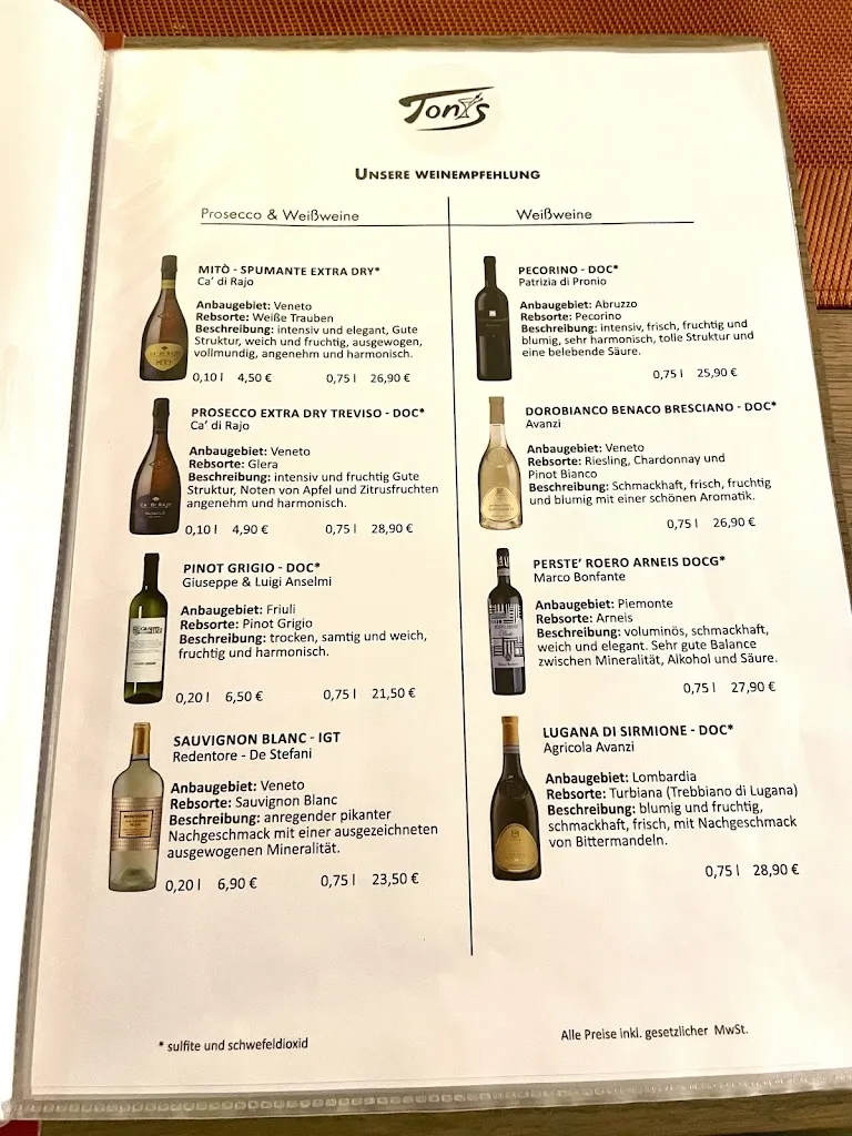 Menu_Villa Toscana | Ristorante & Hotel & Feinkost_Gersthofen_immagine_4