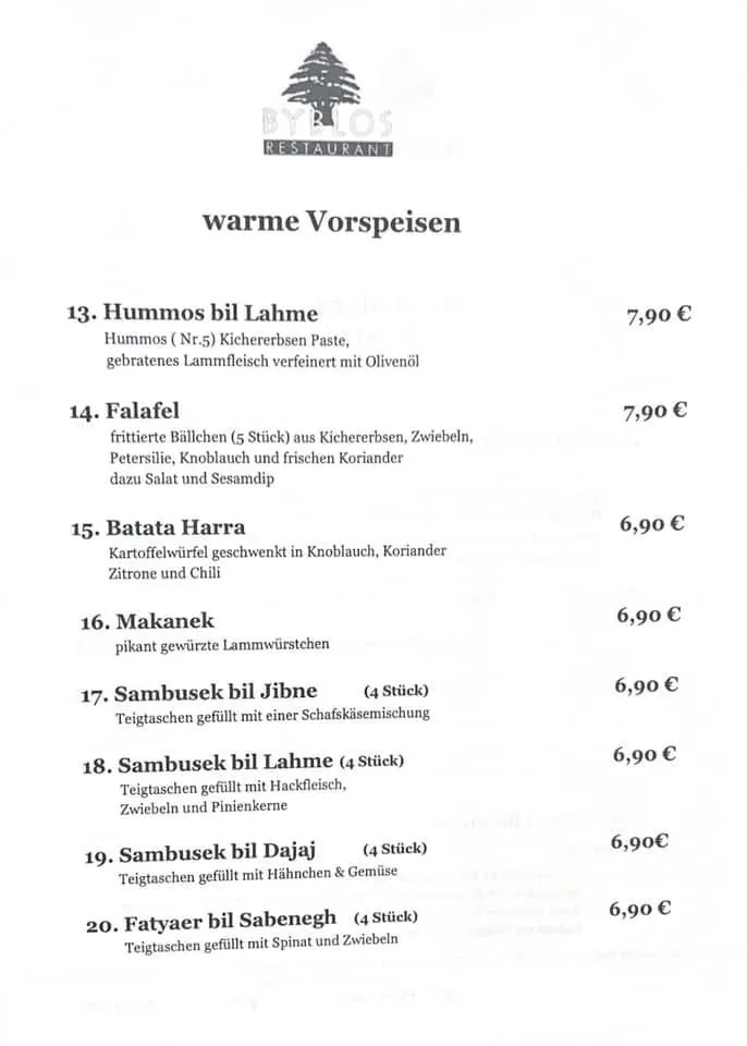 Menu_Byblos Restaurant_Werl_image_2